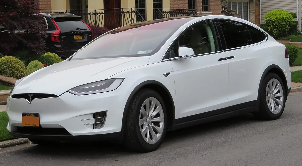 Representative Tesla Model X exterior
